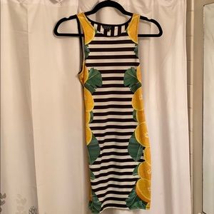Topshop summer oranges dress